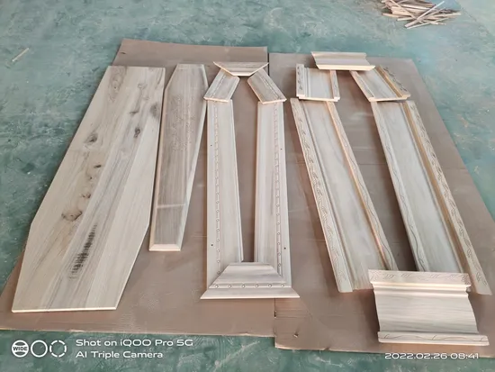 Factory Low Price Casket by Wood Material 