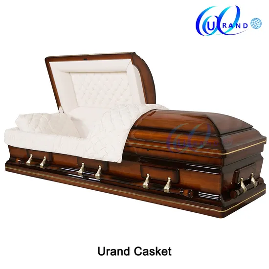 Wooden/Wood/Funeral/Burial/Not Metal Casket/Poplar/Oak/Cherry/Mahogany/American Local Style Wooden Casket 
