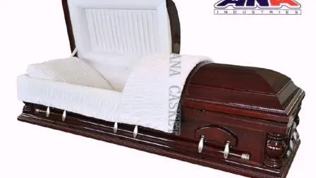 American Style Veneer Maple Casket for Funeral Products 