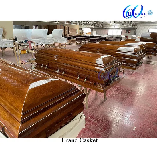 Hot Sale Factory Direct Price Walnut New Coffin and Casket 