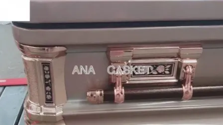 Most Popular American Style 18ga Funeral Metal Casket 