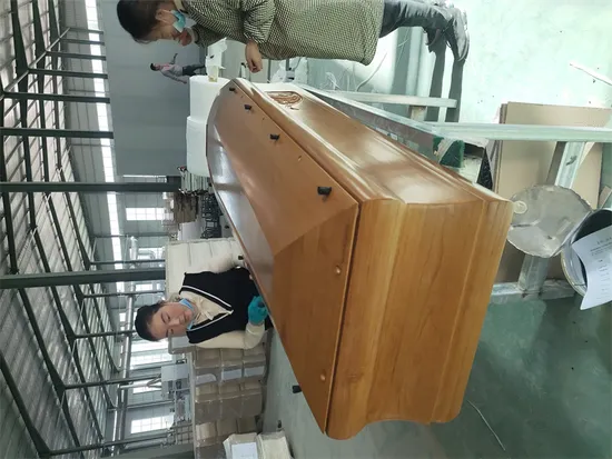 Cheap Cremation Urns European Style Wood Casket Supplier in China 