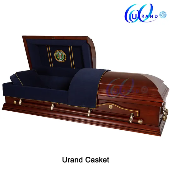 Army Casket Solid Wooden Casket&Coffin 