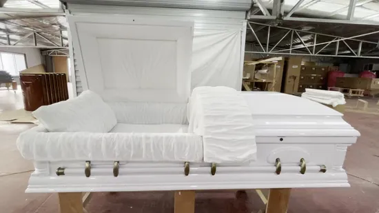 Oversize Casket American Style Poplar Casket Oak Coffin&Casket 