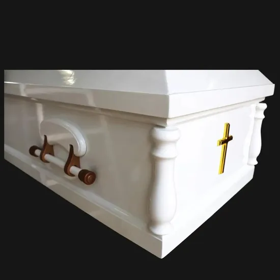 Economic Coffin Italian Style Wood Casket 