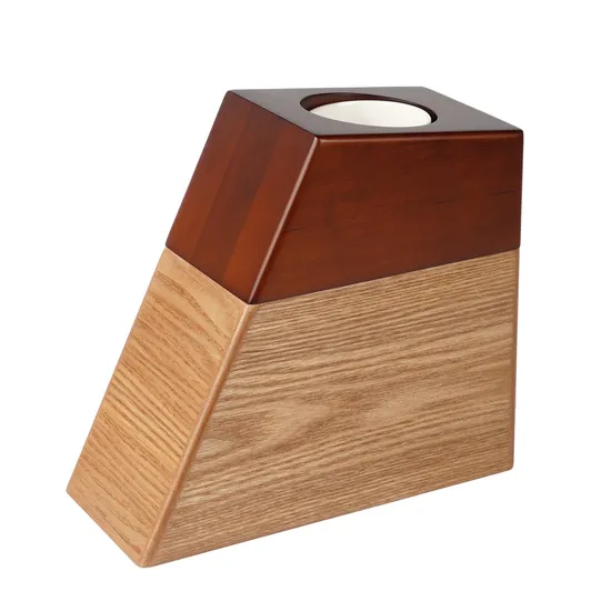 Wholesale Human Ashes Adult Professional Wooden Urns Supporting Customized Wooden Urns Cinerary Caskets 